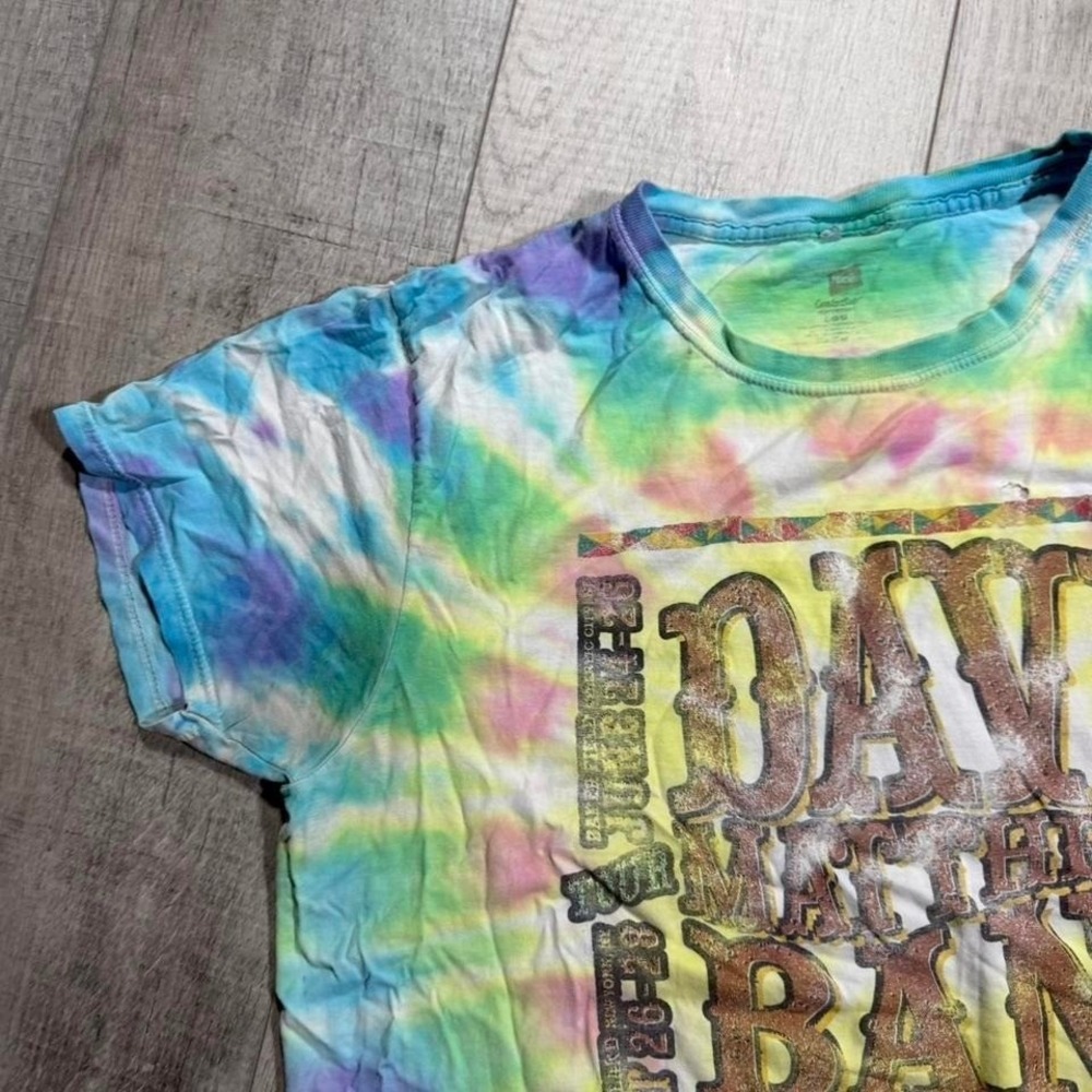 2010s emo grunge distressed Grateful Dead style Dave Mathew's band Tee - Picture 2 of 8